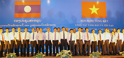 Vì một đường biên giới Việt Nam-Lào hòa bình, hữu nghị, hợp tác cùng phát triển