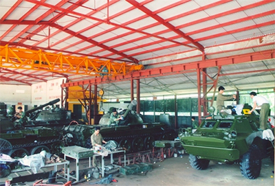  Thanh tra công tác kỹ thuật Lữ đoàn xe tăng 201