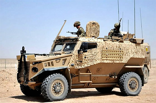 Quân đội Anh đặt mua bổ sung xe thiết giáp Foxhound
