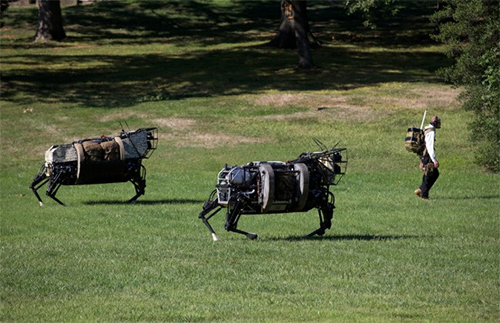 Mỹ tập trung phát triển robot vận tải chiến trường LS3
