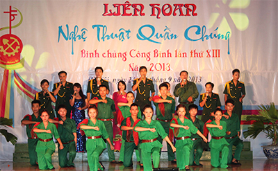 Liên hoan nghệ thuật quần chúng Binh chủng Công binh năm 2013