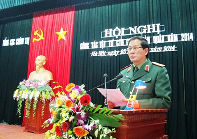 Hội nghị công tác vật tư công tác đảng, công tác chính trị toàn quân năm 2014
