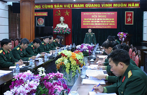 Toàn quân nâng cao chất lượng thực hiện Chỉ thị 03 của Bộ Chính trị
