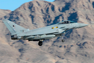 Máy bay tiêm kích Typhoon sẽ được trang bị ra-đa AESA từ năm 2014