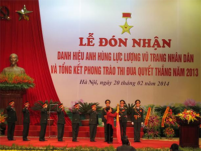 Viettel đón nhận Danh hiệu Anh hùng lực lượng vũ trang nhân dân