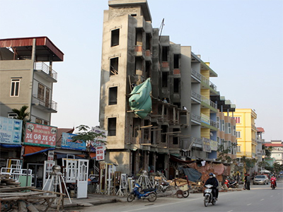 Hà Nội xử lý triệt để nhà siêu mỏng, siêu méo ở Ô Chợ Dừa