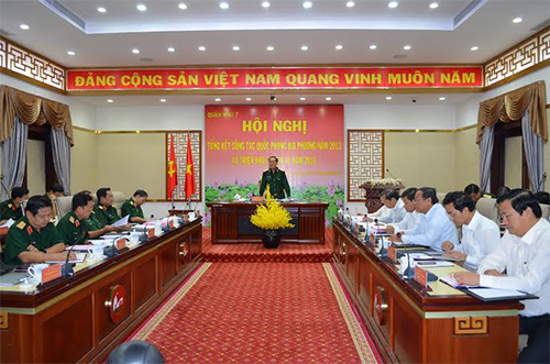 Quân khu 7 triển khai công tác quốc phòng địa phương