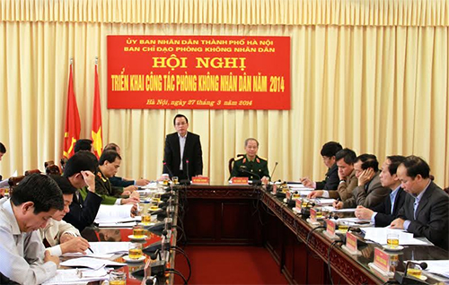 Lực lượng phòng không nhân dân Hà Nội đủ về lượng, đảm bảo về chất