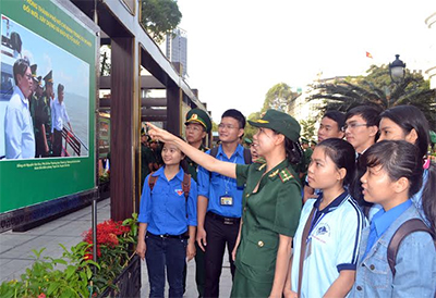 Triển lãm gần 200 ảnh về vẻ đẹp Bộ đội Biên phòng Việt Nam