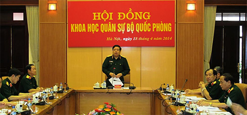 Đại tướng Phùng Quang Thanh chủ trì hội nghị khoa học quân sự