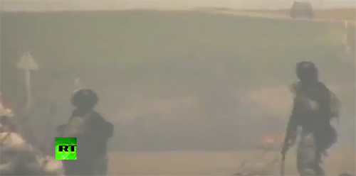 Tự vệ Slavyansk phản kích, đặc nhiệm Ukraine rút lui