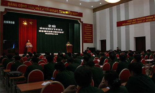 BTL Thủ đô Hà Nội: Tập huấn đổi mới công tác giáo dục chính trị