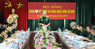 Thảo luận về chương trình sản phẩm quốc gia trong quân đội