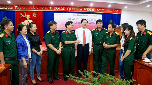 Hội nghị Thông tin viên - Cộng tác viên Báo Quân đội nhân dân khu vực phía Nam