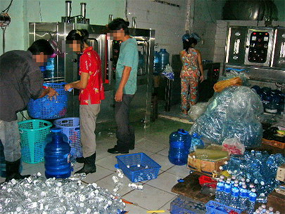 Giám sát chất lượng nước đóng chai