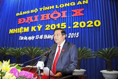 Đồng chí Phạm Văn Rạnh được bầu giữ chức Bí thư Tỉnh ủy Long An