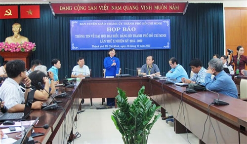 Bầu 69 đồng chí vào Ban chấp hành Đảng bộ TP Hồ Chí Minh nhiệm kỳ mới