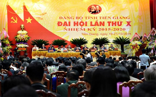 Khai mạc Đại hội đại biểu Đảng bộ tỉnh Tiền Giang