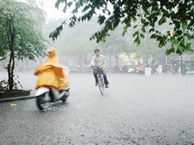 Hoàn lưu bão số 4 gây mưa giông tại nhiều tỉnh