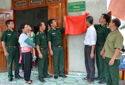 Nhân lên nghĩa tình “mái ấm chiến sĩ nơi biên giới”