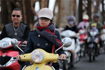 Không khí lạnh tràn xuống Trung Trung Bộ