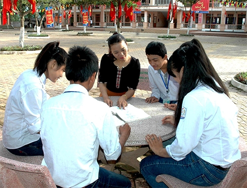 Cô giáo giàu nghị lực