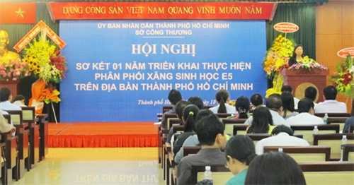 TP Hồ Chí Minh phấn đấu hoàn thành mục tiêu phân phối xăng sinh học E5