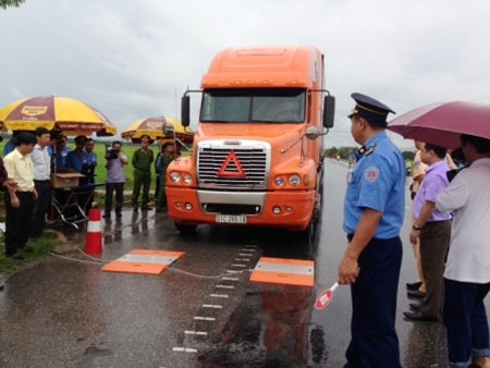 Xe không chấp hành kiểm soát tải trọng sẽ không được đăng kiểm
