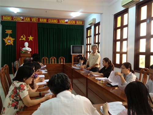 Phân công cấp ủy cấp trên dự sinh hoạt chi bộ ở cơ sở