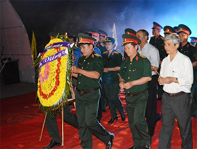 Tri ân các anh hùng liệt sĩ tại Ba Tơ