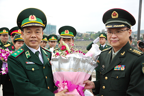 Đoàn đại biểu Bộ đội Biên phòng Việt Nam thăm, làm việc tại Trung Quốc