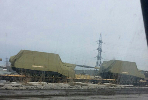 Nga: Xuất hiện hình ảnh đầu tên của pháo tự hành Coalisia