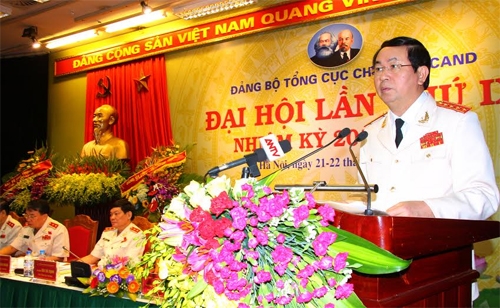 Đại hội Đảng bộ Tổng cục Chính trị Công an nhân dân