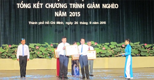 TP Hồ Chí Minh hoàn thành mục tiêu giảm nghèo trước thời hạn