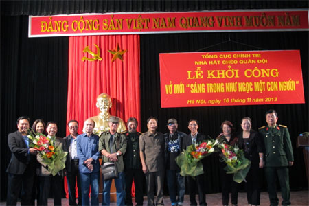 “Sáng trong như ngọc một con người”- vở chèo gửi gắm những tấm lòng nghệ sĩ