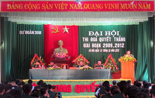 Sư đoàn 308: Tôn vinh 35 tập thể, cá nhân điển hình tiên tiến