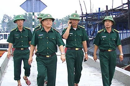 BĐBP Quảng Nam chủ động đối phó với bão số 7 