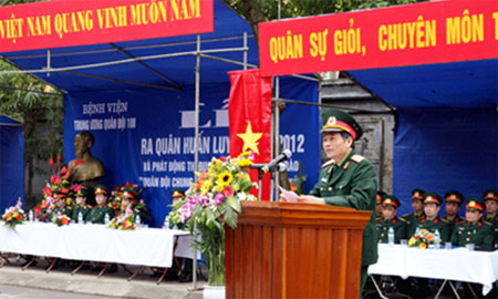 Bệnh viện 108 phát động phong trào thi đua “Quân đội chung sức xây dựng nông thôn mới”