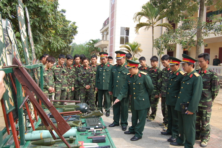 Chú trọng nâng cao kiến thức, trình độ quân sự cho quân dân dự bị