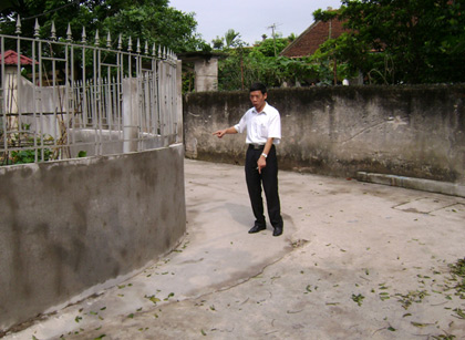 Một xã có 69 gia đình hiến đất mở rộng đường