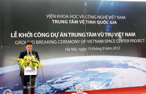 Khởi công xây dựng Trung tâm Vũ trụ Việt Nam