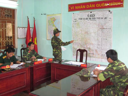 Luyện tập chuyển trạng thái sẵn sàng chiến đấu LT-12