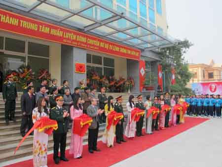 Khánh thành Trung tâm huấn luyện bóng chuyền nữ 
