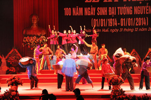 Mít tinh kỷ niệm 100 năm ngày sinh Đại tướng Nguyễn Chí Thanh