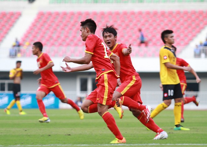 U23 Việt Nam dễ dàng “đè bẹp” U23 Brunei với tỷ số 7-0