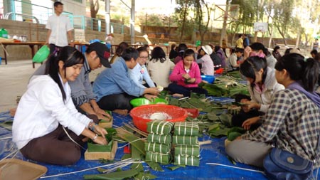 Bánh chưng xanh - Tấm lòng vàng