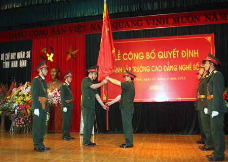 Công bố thành lập Trường Cao đẳng nghề số 20