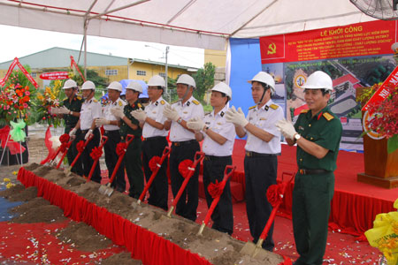 Khởi công xây dựng doanh trại Trung tâm Tiêu chuẩn-đo lường-chất lượng 2 