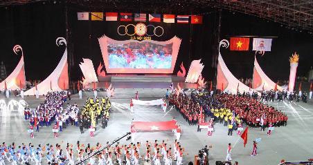 Khai mạc Đại hội Thể thao học sinh Đông Nam Á lần thứ V – 2013
