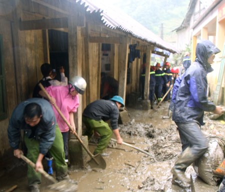 Tỉnh Lào Cai: Nỗ lực khắc phục hậu quả sau thiên tai